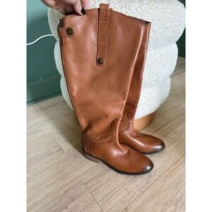 Sam Edelman PENNY WIDE CALF LEATHER RIDING BOOT size 4
